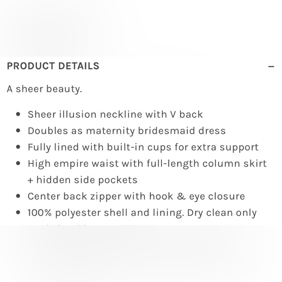 Birdy Grey Ryan Dress Mauve SMALL NEW NWT Bridesmaid Wedding - Picture 3 of 6